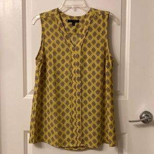 Banana Republic yellow blouse